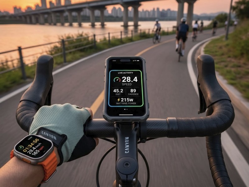 "가민 긴장해!" 애플워치, 자전거 속도계 시장의 '게임 체인저' 되나?